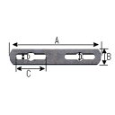 和気産業 WAKI 取付用 補助金具 ステンレスBS-702 NO115 25×150