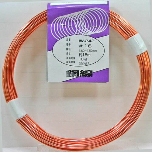aiai 工作・補修用 銅線 IW-242 #1 6×15m 3424800