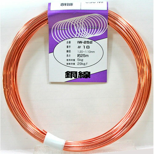 aiai 工作・補修用 銅線 IW-252 #18×25m 3425000