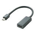 GR ELECOM Mini DisplayPort-HDMIϊA_v^ ubN AD-MDPHDMIBK