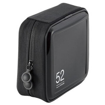 エレコム ELECOM CD/DVDファスナーケース CCD-H52BK