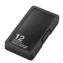 ポスト投函 エレコム ELECOM SD/microSDカードケース(プラスチックタイプ) CMC-SDCPP12BK(2)