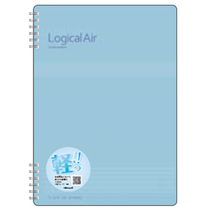 ロジカルエアー Wリングノート B5 NW-B509B ナカバヤシ
