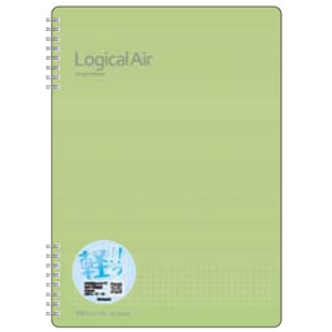 ロジカルエアー Wリングノート A4 NW-A403S ナカバヤシ