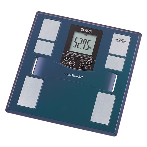 TANITA タニタ プレミアムモデル 体組成計 インナースキャン50 オーロラブルー BC-310-BL