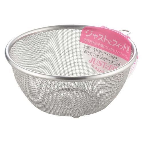 Other - ヨシカワ ジャストにフィット ステンレスザル 16cm ストレーナー ステンレス 丸型ザル キッチン用品 調理グッズ キッチンツール ざる燕三条