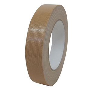 ハンディ・クラウン 養生 マスキング 養生用 布粘着テープ 茶 36mm×25m