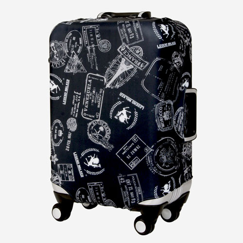 T&S ティーアンドエス LEGEND WALKER LUGGAGE COVER 9077 スーツケースカバー Lサイズ ブラック 9077-L