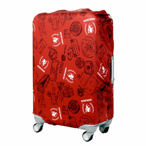 T&S ティーアンドエス LEGEND WALKER LUGGAGE COVER 9077 スーツケースカバー Lサイズ レッド 9077-L