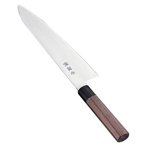 【レビューで1000円OFF】河村刃物 堺 菊守 和式 牛刀 両刃 紫檀柄 24cm