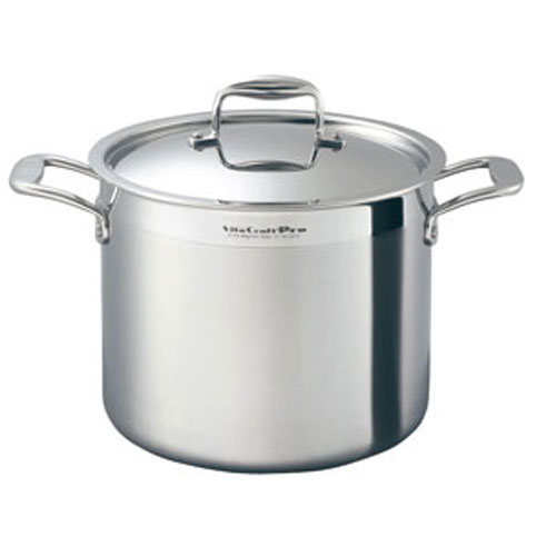 ビタクラフト ステンレス ビタクラフト・プロ 寸胴鍋 蓋付 24cm No.0213