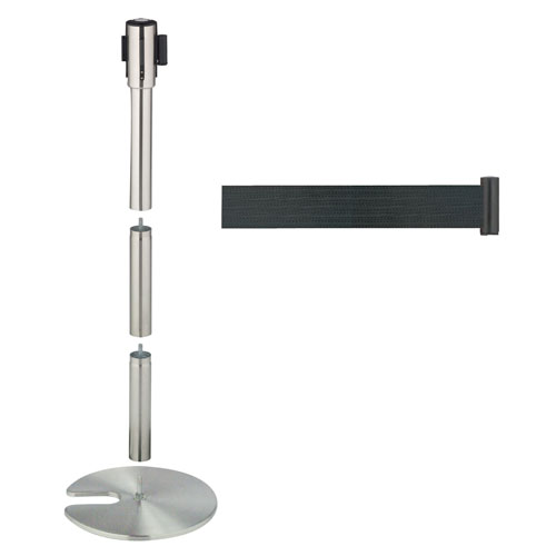 テラモト ジョイントパーテーションD 黒