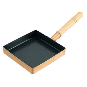 EBM 銅 玉子焼 関東型 フッ素樹脂加工 21cm 玉子焼き フライパン 玉子焼き器 キッチンツール 調理グッズ キッチン