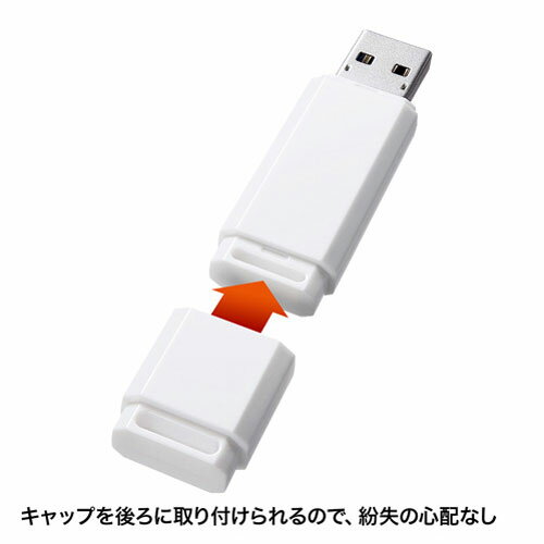 【送料無料】サンワサプライ USB3.0 メモリ（64GB） UFD-3U64GWN