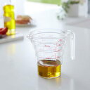 山崎実業 段々計量カップ クリア 500ml 2698