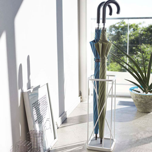 山崎実業 傘立て ナインスクエア ホワイト 2807