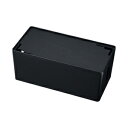 サンワサプライ ケーブル&タップ収納ボックス(Mサイズ・ブラック) CB-BOXP2BKN2(2)