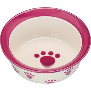 Tableware - プラッツ ペットパウ ドッグボウル プラム SS 4700639