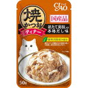 いなばペットフード CIAO チャオ 焼かつお ディナー ほたて貝柱入り 本格だし味 50g 3752075