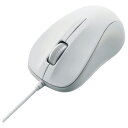 マウス 法人向け 光学式 有線 Sサイズ 3ボタン RoHS指令準拠 ホワイト M-K5URWH/RS エレコム 1個