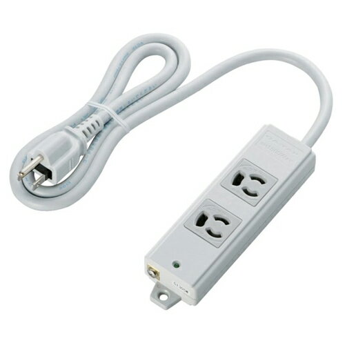 延長コード 電源タップ 1m 3P 2個口 マグネット付 熱に強い二重構造ケース採用 グレー T-WRM3210LG/RS エレコム 延長コード 電源タップ 1m 3P 2個口 マグネット付 熱に強い二重構造ケース採用 グレー T-WRM3210LG/RS エレコム