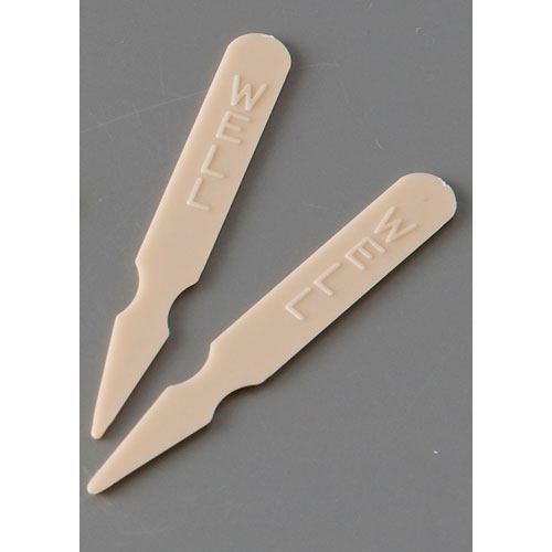 -------------------------------------------------------------- 画像はイメージです。 ※ PC環境により実際の色味や質感と異なって表示される場合がございます。 ※ 部品・パーツなどの一部の商品では本体の商品画像を使用しております。 ※ 製品の仕様・画像・パッケージは、メーカー側から予告なく変更される場合があります。 -------------------------------------------------------------- ステーキの焼き加減を見分けるためのマーカーです。同じテーブルで違う焼き加減のオーダーが入った場合でも安心して提供できます。全長： 70mm材質： ポリスチレン 【#101】