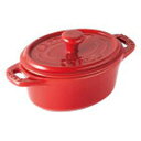 ストウブ セラミック ストウブ staub セラミック オーバル ミニココット 11cm チェリー 40511-086 日本正規品業務用