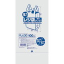 ジャパックス 業務用強力レジ袋 100枚入 乳白色 30号 RJJ-30