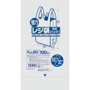 ジャパックス 業務用強力レジ袋 100枚入 乳白色 80号 RJJ-80
