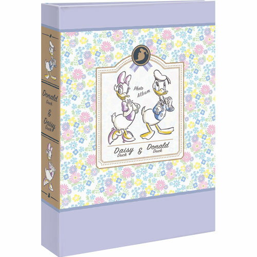 ナカバヤシ ディズニー 1PLポケットアルバム 無線綴式 L判3段 ドナルド&デイジー 1PL-1503-2
