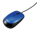 ナカバヤシ Digio2 有線マウス オプティカル 3ボタン レッド MUS-UKT114R(2)