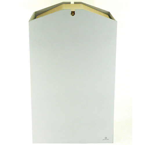 ヤマト工芸 ダストボックス ARROWS W YK07-010-Wh ホワイト ごみ箱 角型 四角 木 ウッド 木製 ナチュラル 北欧 高級感 デザイン 日本製