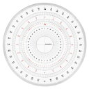 全円分度器 18cm 39-2018