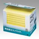 3M スリーエム ポストイット再生紙エコノパック ノート 6551-Y