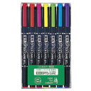 ゼブラ 蛍光ペン 蛍光オプテックスケア 7色セット WKCR1-7C