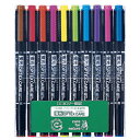 ゼブラ 蛍光ペン 蛍光オプテックスケア 10色セット WKCR1-10C