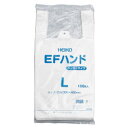 レジ袋 EFハンドL 乳白 100枚入 006645914