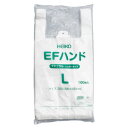 レジ袋 EFハンドL ナチュラル 半透明 100枚入 006645924