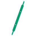 LIHIT LAB リヒトラブ ルーパーファスナー 5組入 緑 F-1-7