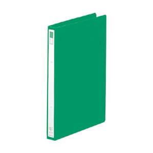 LIHIT LAB リヒトラブ P.P.リングファイル A4S 2穴 緑 F-867-6