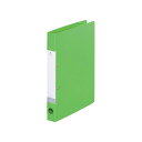 LIHIT LAB リヒトラブ リクエスト D型リングファイル A4S 黄緑 G2220-6