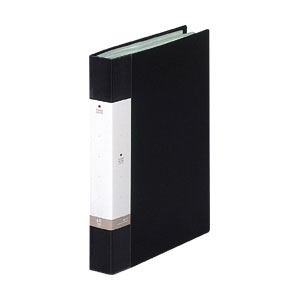 LIHIT LAB リヒトラブ リクエスト クリヤーブック A4S 黒 G3203-24