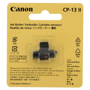 キヤノン Canon プリンター電卓用インクロール 黒赤 CP-13II