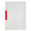 セキセイ クリップインファイル A4S レッド SSS-105-20