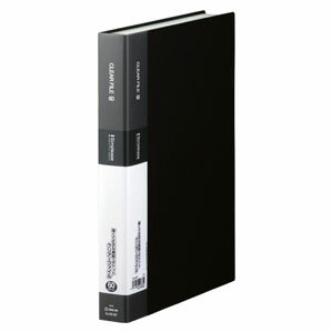 キングジム KING JIM シンプリーズ クリアーファイル 60P 黒 136-3SPクロ