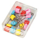 ベロス ロックピン 小 16本入 カラーミックス SLC-163(3)