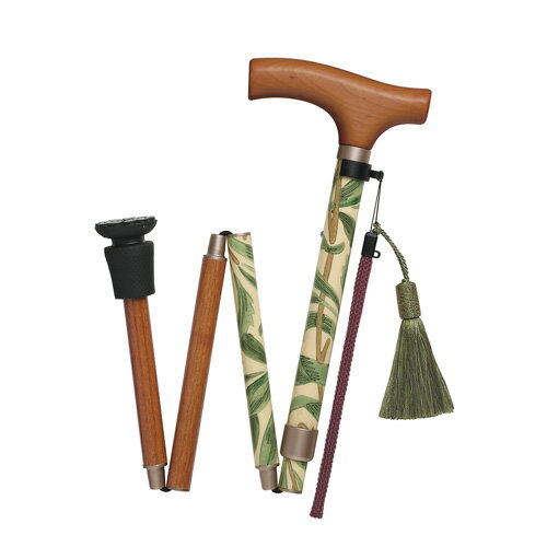 フジホーム ウィリアム・モリス ステッキ 折畳 ウィローボウ WB5109