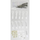 和気産業 WAKI Jフックシングル 徳用 ホワイト 11セット WNP-SW