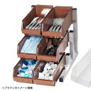 TKG 18-8 スマート オーガナイザー 3段2列 6ヶ入 ホワイト