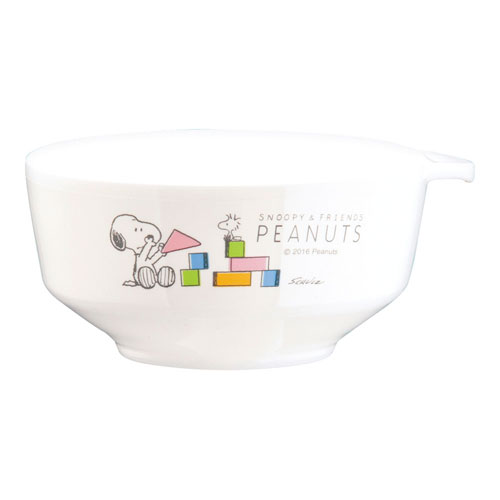 OSK オーエスケー ポリプロピレンお子様食器 スヌーピー 茶碗 CB-31 RSN2901